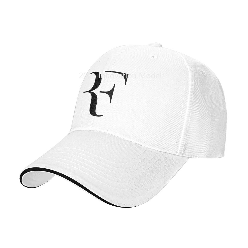 RF Roger Federer Patch Tennis Unisex Baseballkappe Lässige Outdoor Baseballkappen 2024 Sonnenschutzhüte Frühling Sonnenhut