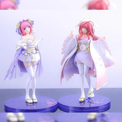 Anime The Quintessential Quintuplets Figure Nakano Nino Nakano Itsuki Kimono Peripherals Figure Model Collectible Model Toy Gift
