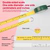 Diameter Tape Measure Pipe Measuring Tape 2-meter Tree Diameter Measuring Retractable Diameter Measuring Tool Pipefitter Tools
