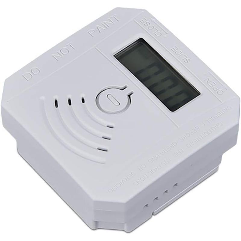 1pcs Carbon Monoxide Detector,CO Gas Monitor Alarm Detector,CO Sensor with LED Digital Display for Home,Depot,Battery Powered