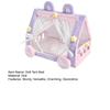Mini Doll Tent Bed Cute Cotton Doll Sleeping Bag with Canopy Creative Desktop Decor for Kids Room Encourages Imaginative Play & Storytelling Toy
