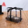 1PCS/Cup Cake Box Transparent Cake Box Paper Cup Cake Box 2 Tablets 4 Tablets 6 Tablets 12 Tablets