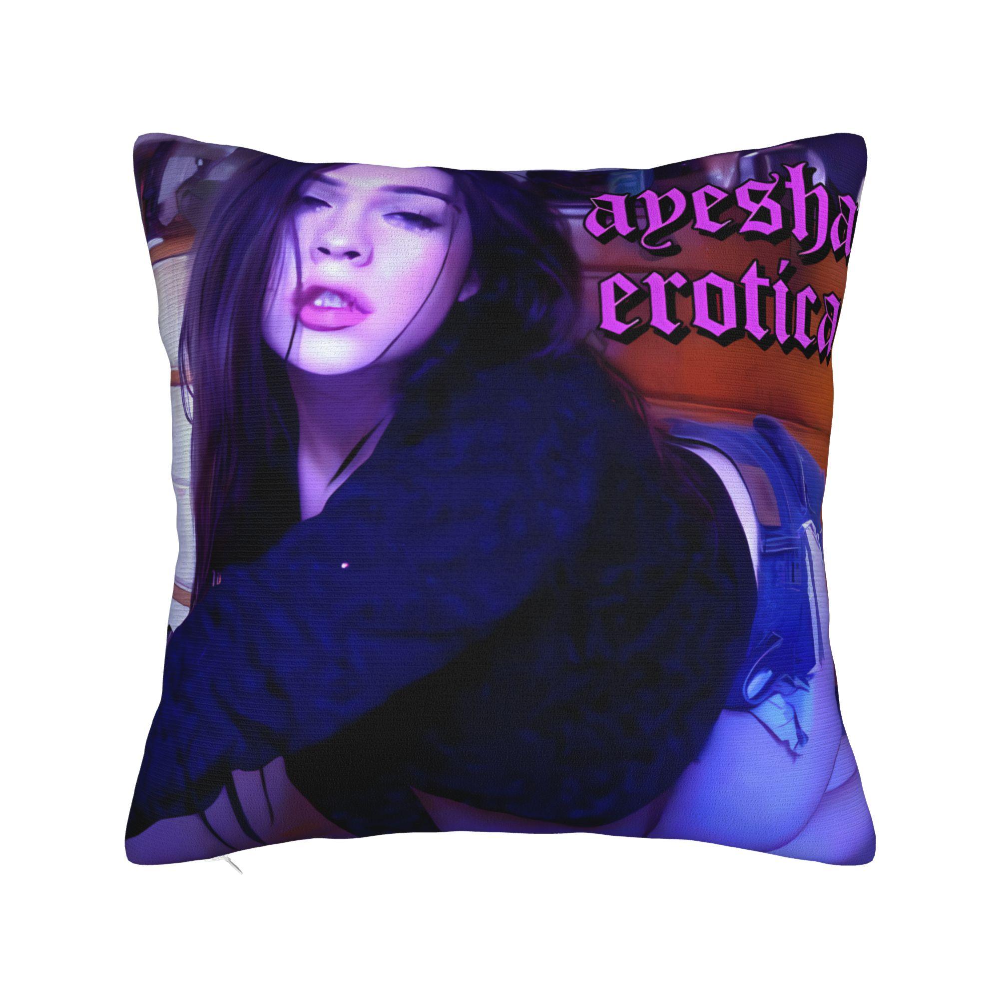 Singer Ayesha Erotica Pillow Case Kawaii Pillow Cover Square Pillowcases For Office Car Home Decor 30cmx30cm