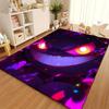 Best Seller! P-Pokemon Cartoon Carpets with Gengar Printed, Living Room Bedroom Floor Mat Balcony Garden Non-Slip Rug Great Gift
