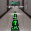 Self-Luminous Safety Exit Floor Decals