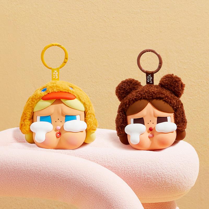 New POP MART CRYBABY Tears Factory Collection Earphone Case Trend Based Products PPMT-2409-0050