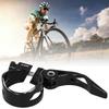 2Pcs 34.9MM Mountain Road Bike Quick Release Seat Post Clamp Tube Clip Accessory