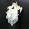 Victoriaanse Gelaagde Ruche Kant Afneembare Jabot Nepkraag Strik voor Renaissance Kostuums Feestkleding Accessoires