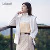 Women's LFJA4CR95 Fleece Hooded Cardigan Jacket