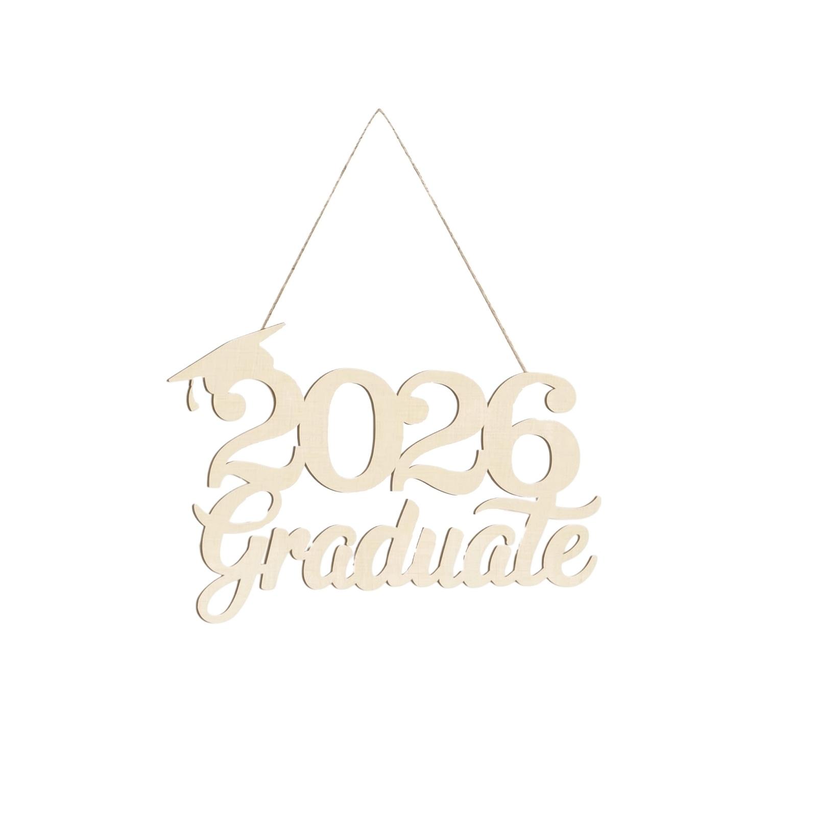 

Деревянный кулон на выпускной 2026 года One Size