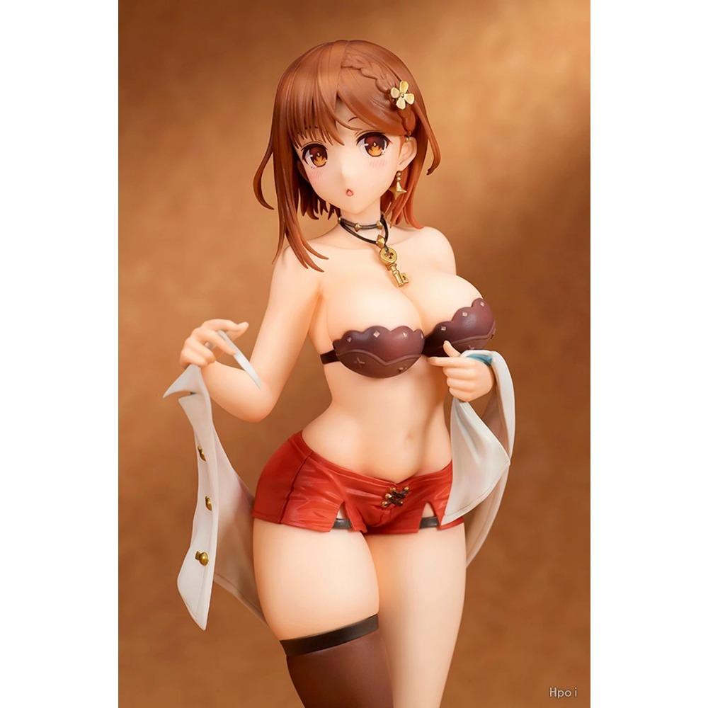 23CM Anime Atelier Ryza 2 Ushinawareta Denshou To Himitsu No Yousei Reisalin Stout Figure 1/7 Okigae Mode Model Toy Toy Figure