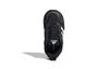 Adidas 4Uture Rnr Ac I Slip Resistant Abrasion Resistant Low top Running Shoes Black White Infant And Toddler FZ5409