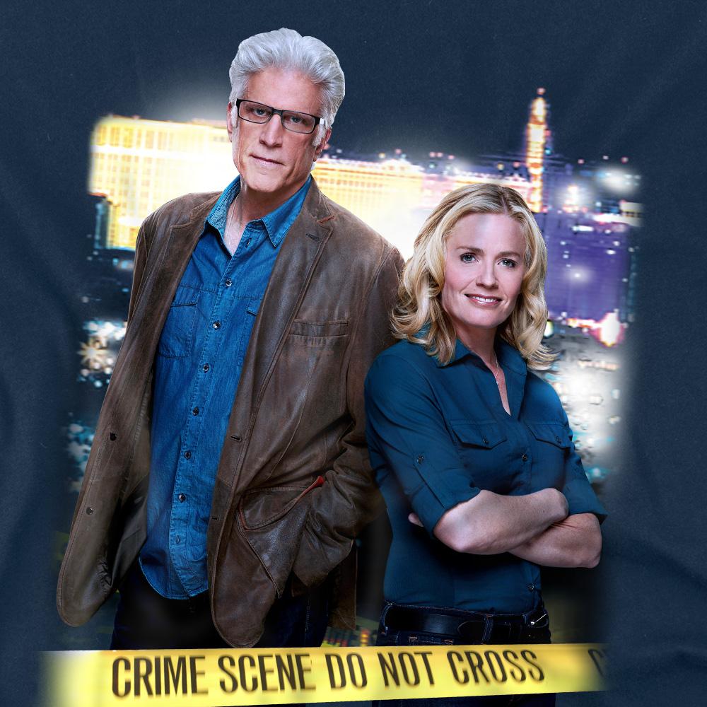 CSI Mens Do Not Cross T-Shirt