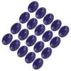 20pcs Oval Flatback Cabochon Lapis Lazuli Exquisite Ring Necklace DIY Stone Bead for Jewelry Making