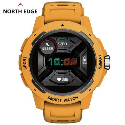 NORTH EDGE Men's Smart Watch Heart Rate Blood Pressure Blood Oxygen Monitor Full Touch Screen Women Sports Watch For Android IOS
