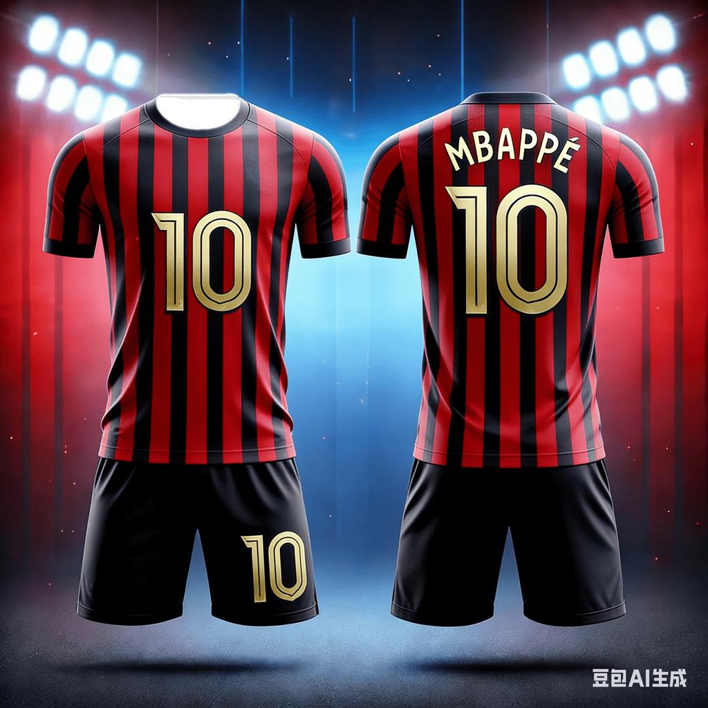 Summer New Football Star 3D Mbappe Fan Commemorative Edition No.10 Training Sports Adult/Children Short Sleeve Shorts Set Kids