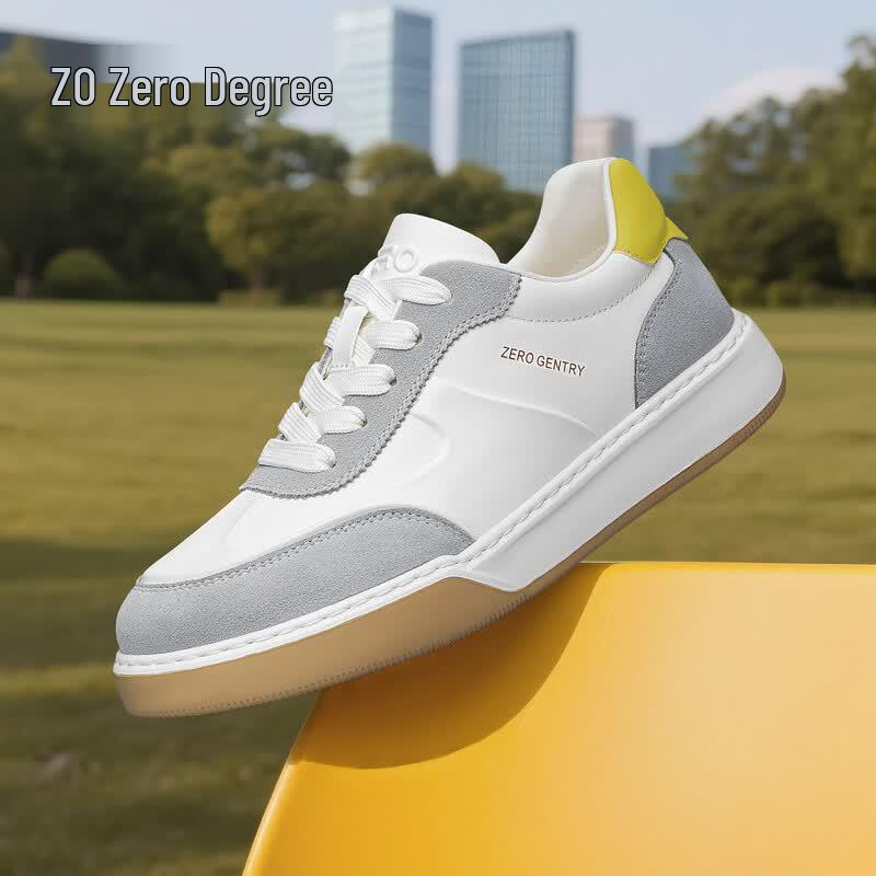 Zero Men s Leather German Army Trainer Business Casual Shoes 40