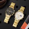 Men's Waterproof Luminous Running Alarm Clock Watch