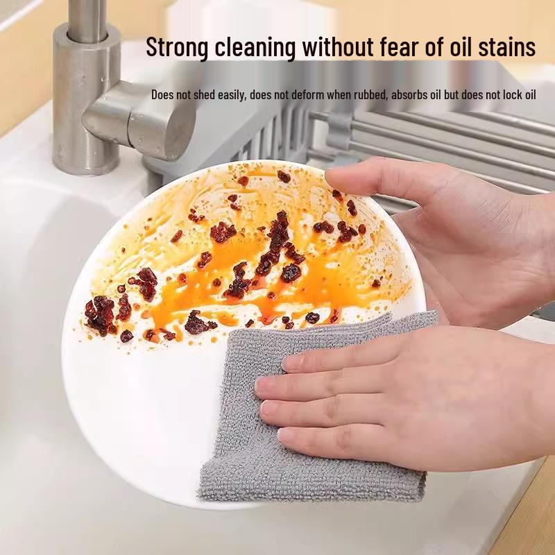 Thickened Disposable Kitchen Rags - Non-Stick Oil Wiping Cloths