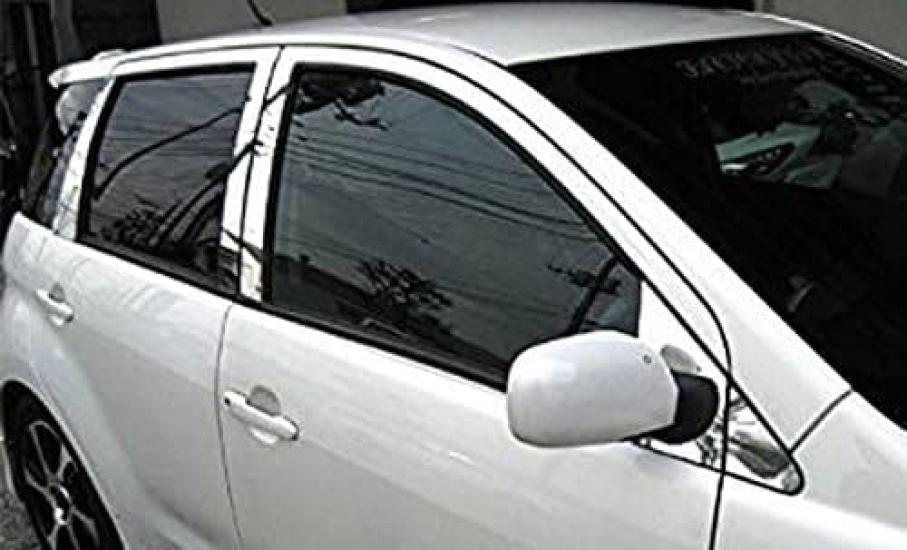 BRIGHTZ Finish Stainless Steel Pillar Panels with Visor for Ist and 65 and NCP and P65 Ultra-Mirror 60, 61, (12-Piece Set) [PIL-SIL-100] NCP60, NCP61,