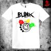 Men's and Women's T-shirts Blink 182  Punk Rock Band Tee Unisex Heavy Cotton