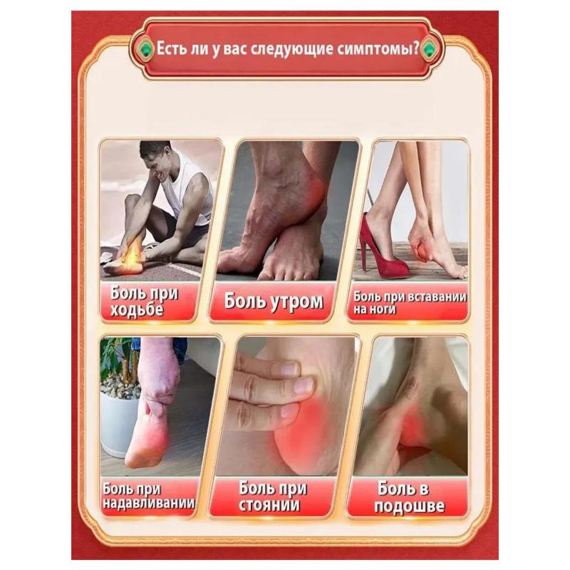 Pain relief patch for heel pain, 12 pieces.