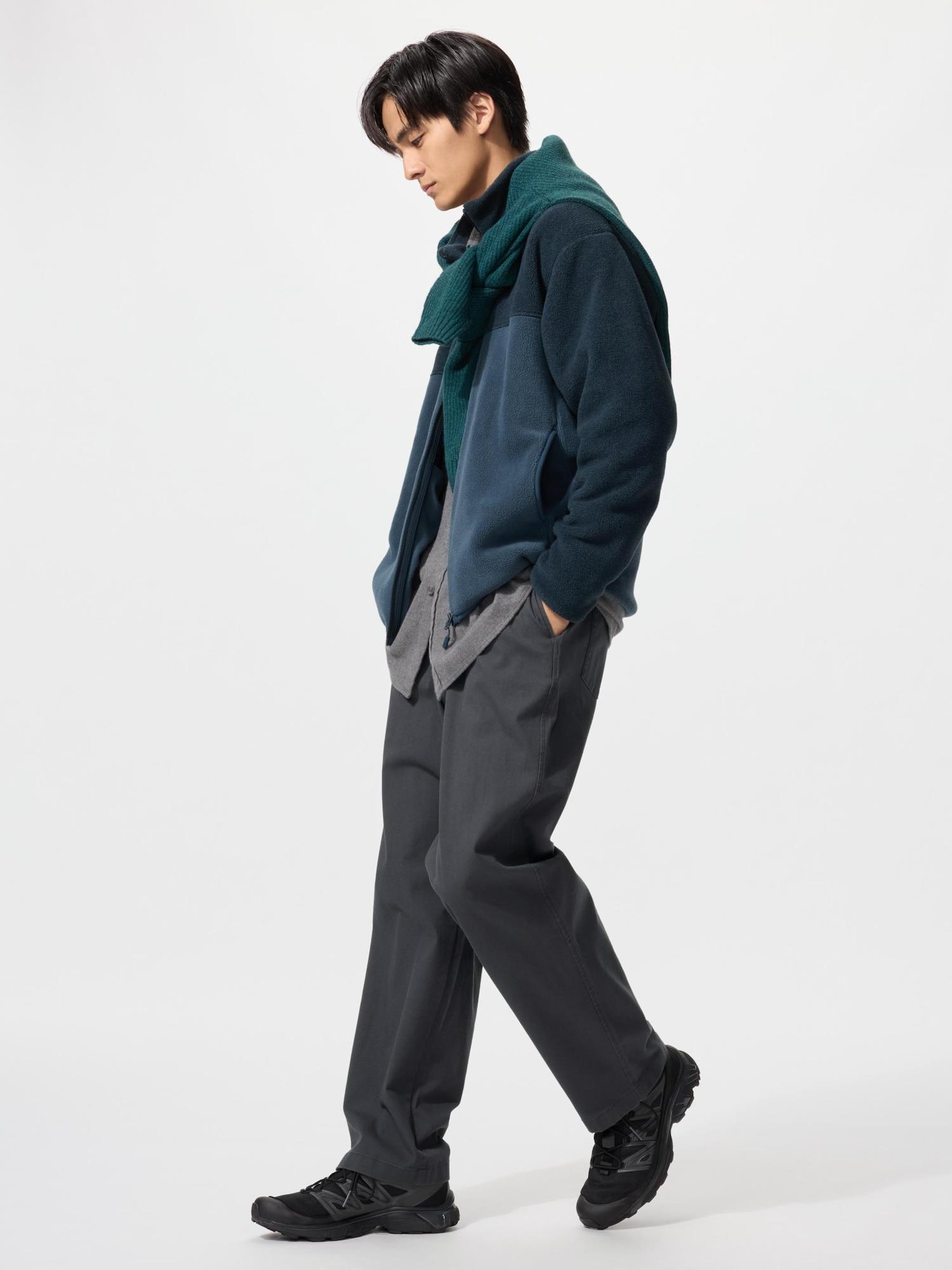 

Uniqlo Stretch Easy брюки до щиколотки 08 DARK GRAY/M