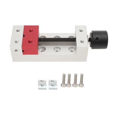 50mm Mini Alumínio Plano Grampo Mesa Bancada Vise Furadeira Prensa Vice Fixação Ferramenta