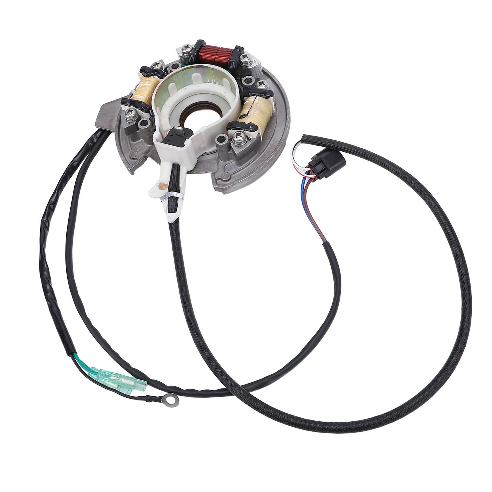 

Outboard Magneto Stator Coil 66T 85560 01 Aluminum Iron Stable Performance Ignition Magneto Stator for 2 Stroke 40HP