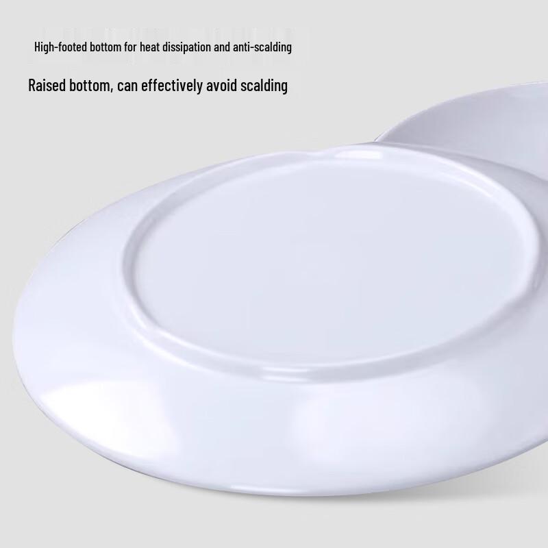 Chuwanya Commercial Melamine Round Dinner Plate