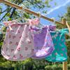 Dog Cat Flying Sleeve Fungus Curling Small Flowers Teddy Bichon Spring Autumn Pet Clothes Supplies Pet Clothes
