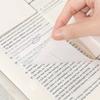 100 Sheets Transparent Waterproof Posted It Sticky Note Pads Notepads Posits for School Stationery Office Supplies