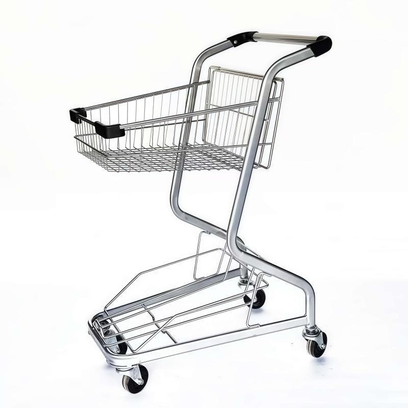 Jundingying F7 Double-Layer Shopping Cart