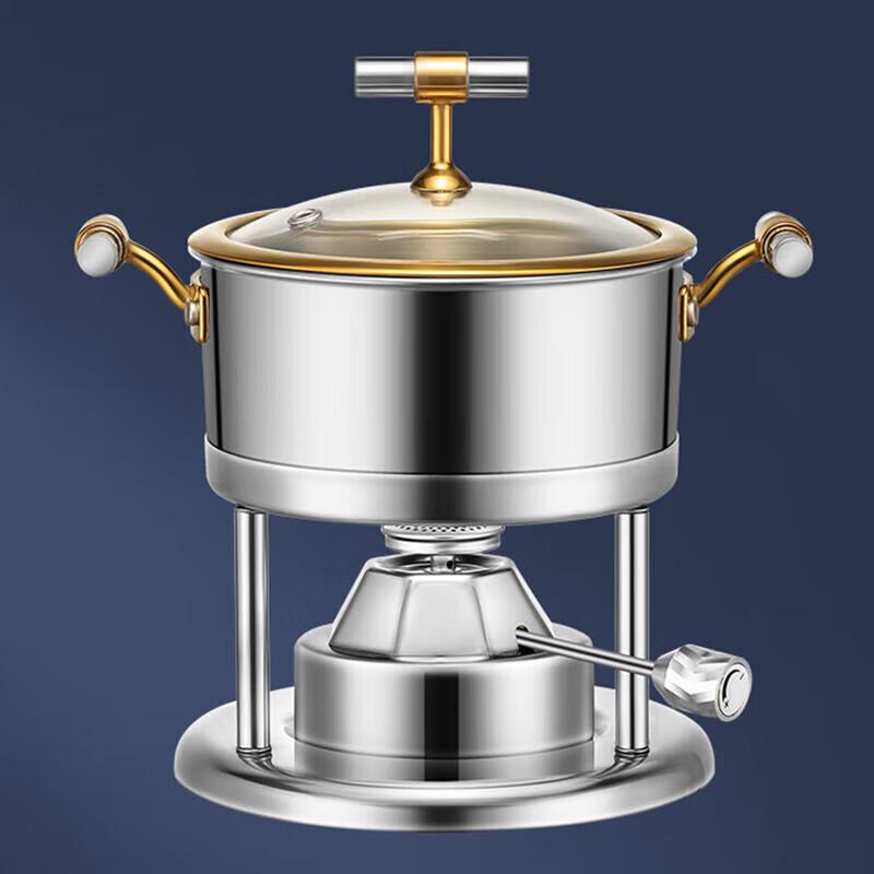 304 Stainless Steel Personal Gas Hot Pot Stove