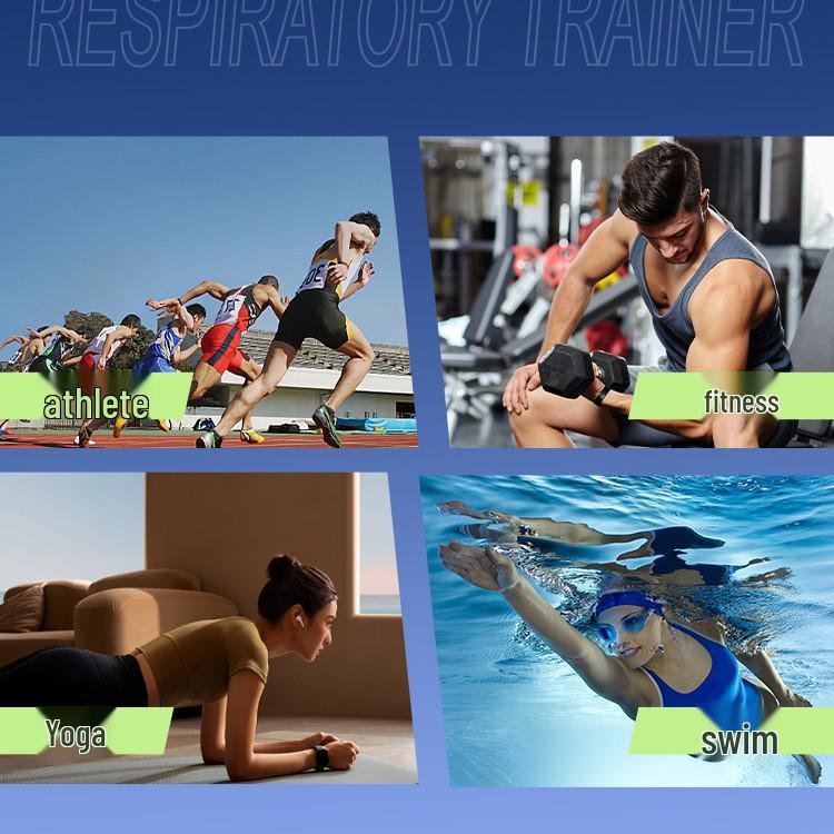 Portable Adjustable Resistance Fitness & Breathing Trainer