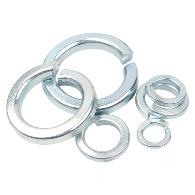 Galvanized Split Lock Spring Washers