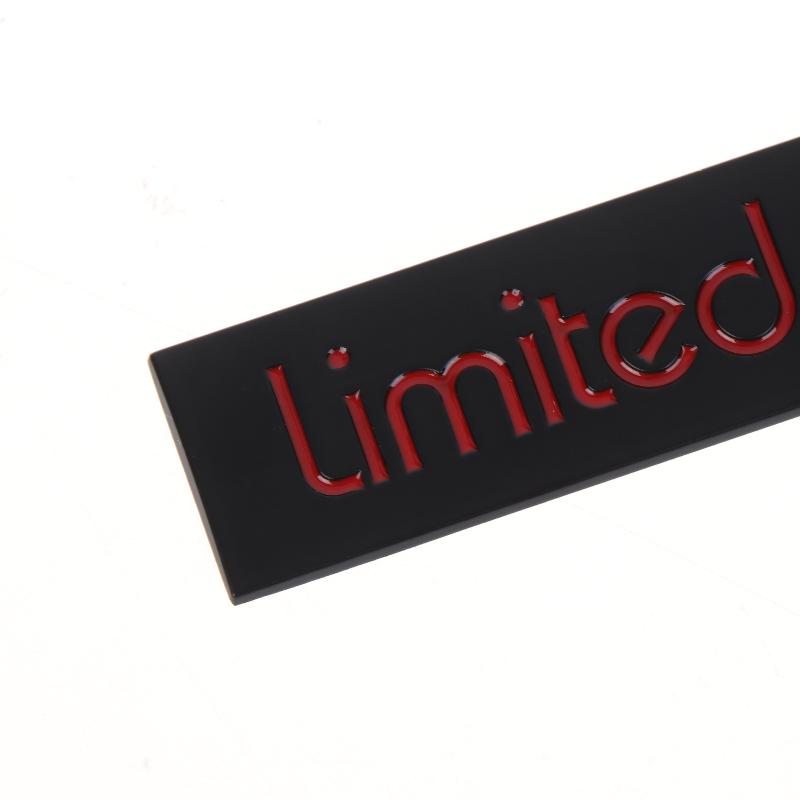 1Pcs Motorcycle Badge Emblem Sticker 3D Metal Car Stickers Limited Edition Decals Car-Styling Accessories