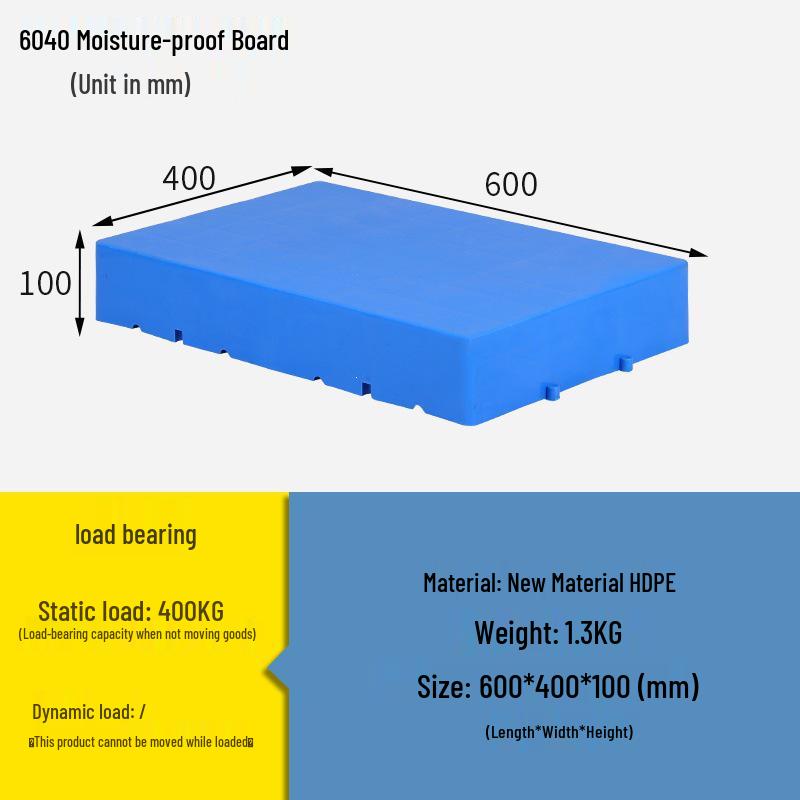 Waterproof Moisture-Proof Pallet Mat for Forklift and Washing Machine