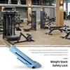 Steel Weight Stack Gym Pin with Comfort Handle Anti-Rust Advanced Muscle Engagement Weight Plate for Weight Reduction Latch