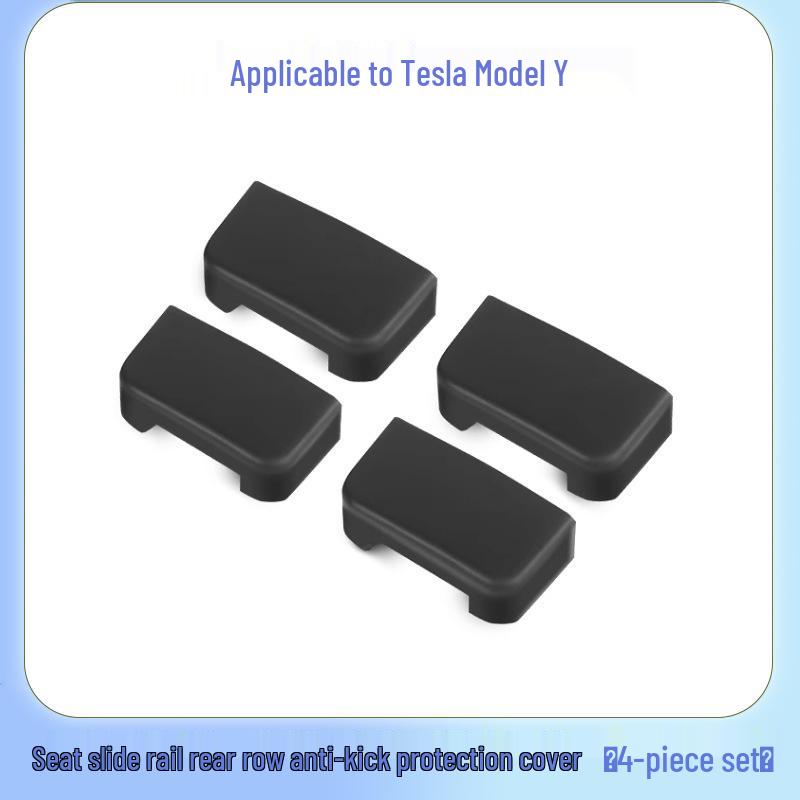 

Tesla Model Y Rear Seat Rail Anti-Kick Corner Protectors