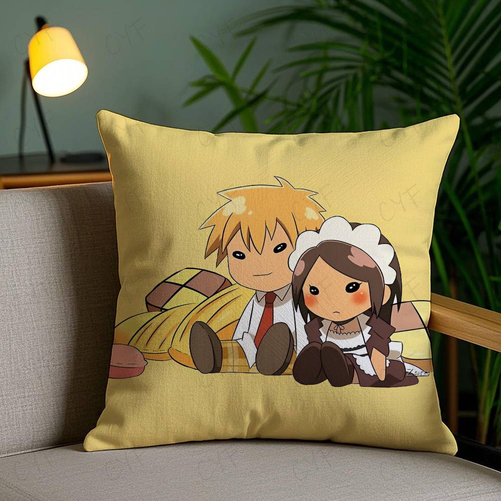 Loving Anime M-Maid Sama Pillow Case Custom Printed Brushed Fleece Pillow, Baby Skin-Touch, Eco-Friendly Dye-Sublimation Cushion