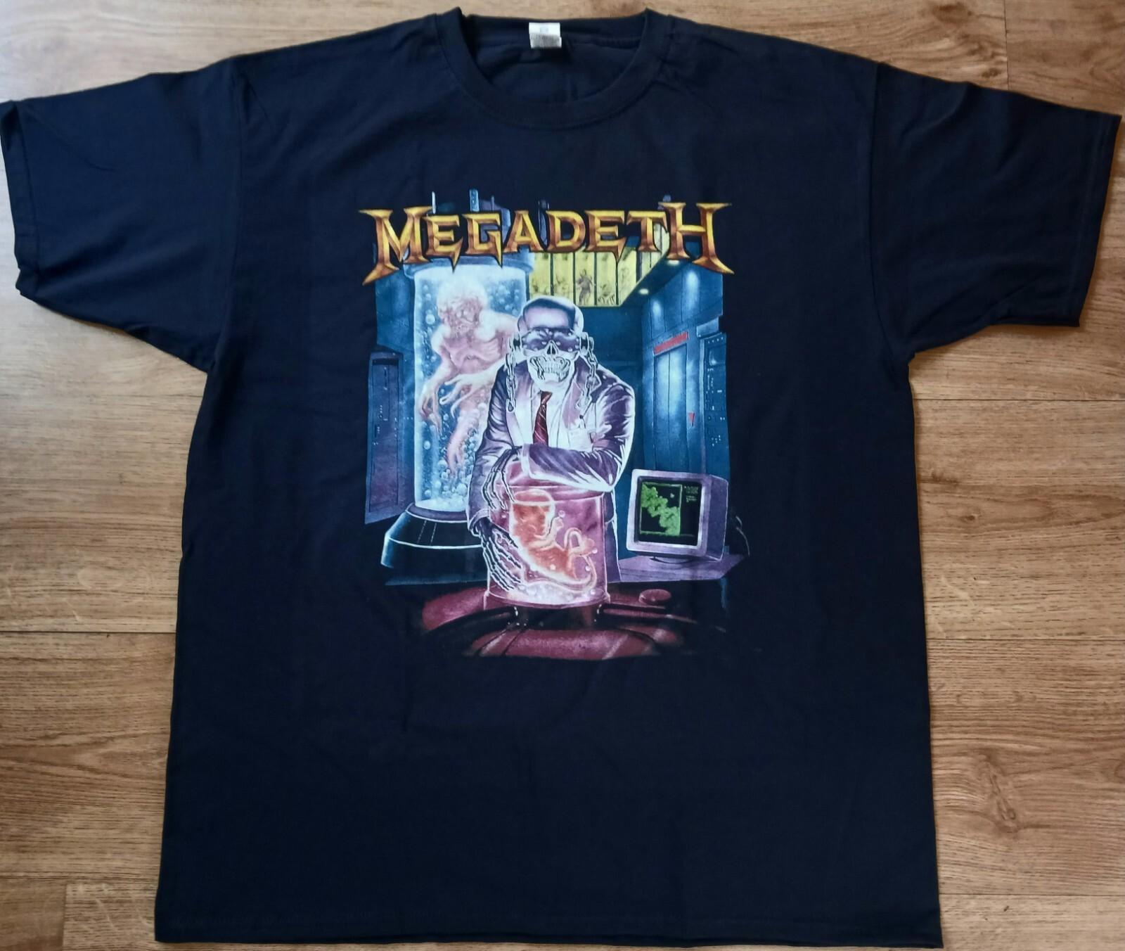 Megadeth Rust In Peace World Tour T-Shirt Sizes S to XXL New XXXL