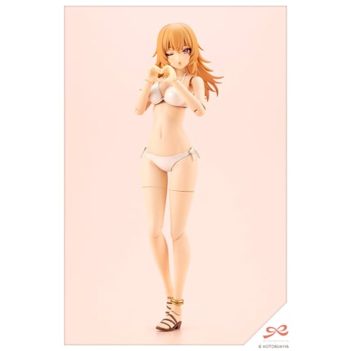 Kotobukiya Sosai Shojo Teien Ichijo Seira [Swimsuit] Hair Arrangement Ver. 1/10 Scale Plastic Model, Approximately 158mm Tall
