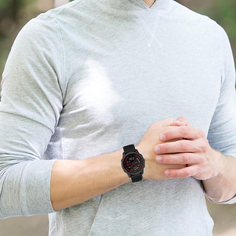 Suitable for Forerunner 745 for Smart Watch Adjustable Silicone Replacement Wristband Training Colourful Silicone