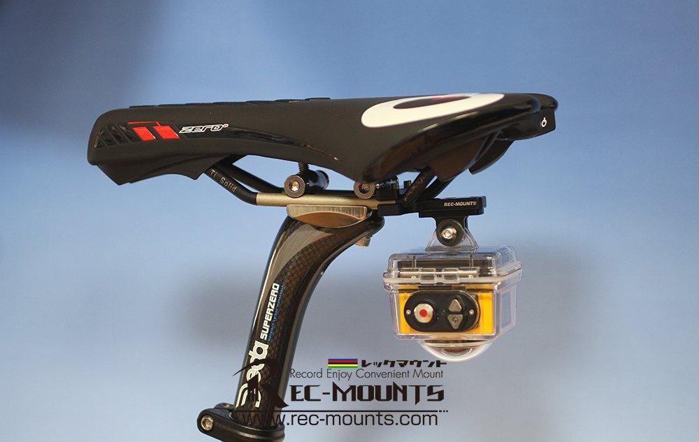 REC-MOUNTS Saddle Rail Mount Type 1 for Kodak PIXPRO 360° Action Camera [SP360] (REC-B30-KO)