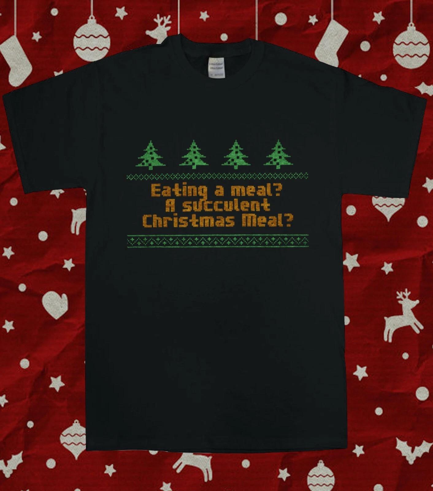 Succulent Chinese Meal Christmas Meal Funny Meme T-Shirt S