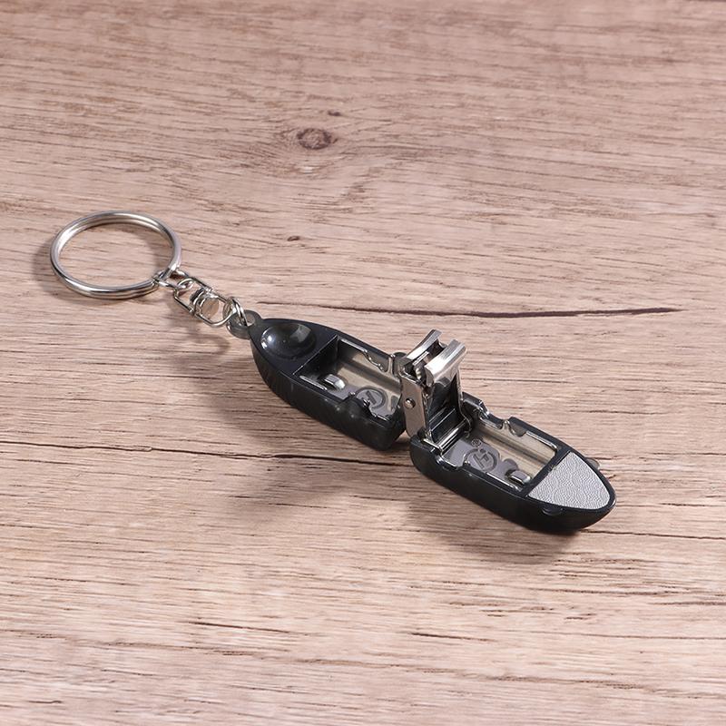Mini Folded Nail Clipper Wide Jaw Opening Portable Outdoor Camp Multi Manicure Nail Scissors Tool