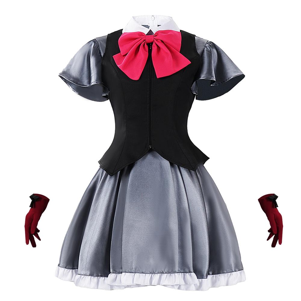 XIN LAI SEN Unisex Anime Cos Hoshino Rubii Cosplay Kostuum Uniform Op Maat S black