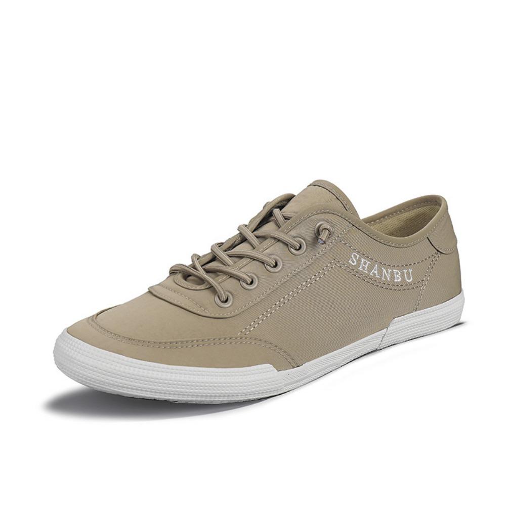 New Casual Men's Shoes Breathable Canvas Shoes Man Versatile Casual Cloth Shoes Flat Bottom Sneakers for Men
