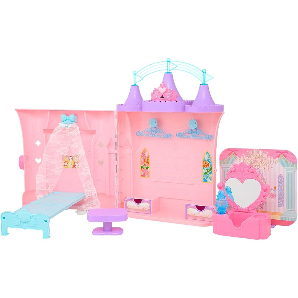 Bandai Remin & Solan Disney Princess Dream Castle Playset with Figures and Accessories